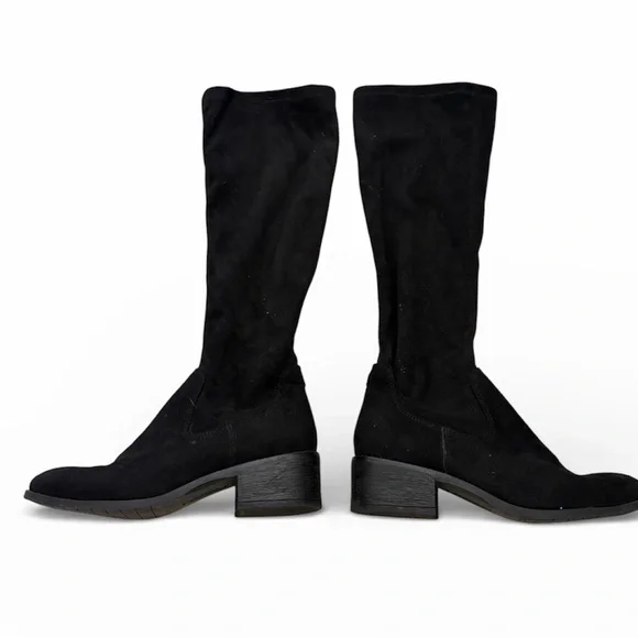Kenneth Cole Black Knee-High Women's Boots - Picture 2 of 6